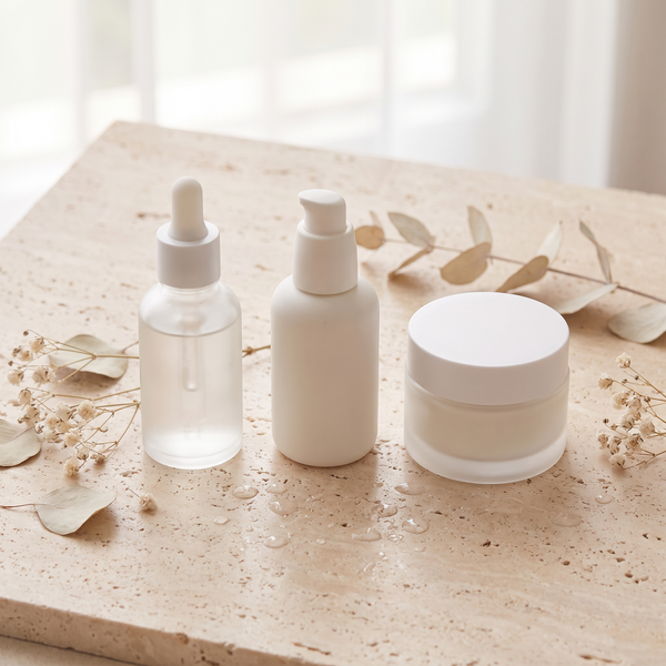Zenoria Glass Skin Routine Set - hoofdafbeelding met 3 flesjes